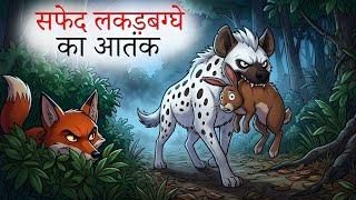 Terror of the White Hyena | Animal Story | Moral Story | Hindi Stories | Panchatantra Stories