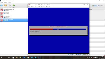 Install Linux-Debian 10 GUI & Setting Ip