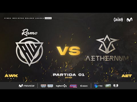 AWK VS AET - JORNADA 16 - FIBRA MOVISTAR GOLDEN LEAGUE - 2023 - LEAGUE OF LEGENDS