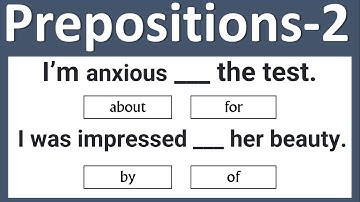 Prepositions Quiz #2 | Grammar Test