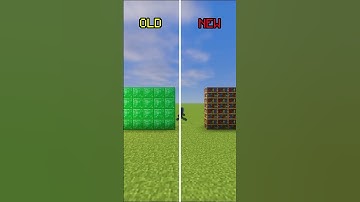 Old vs New Textures #minecraft #minecraftgameplay #minecraftshorts #edit #minecraftvideos #sehar