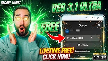 Flow 45K Ai credits VEO 3.1 generate unlimited videos | Nano Banana Pro | Google ai ultra plan free