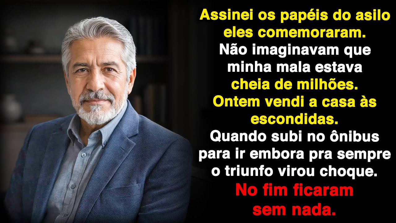 Eles riram da minha partida — mal sabiam o que eu levava comigo.