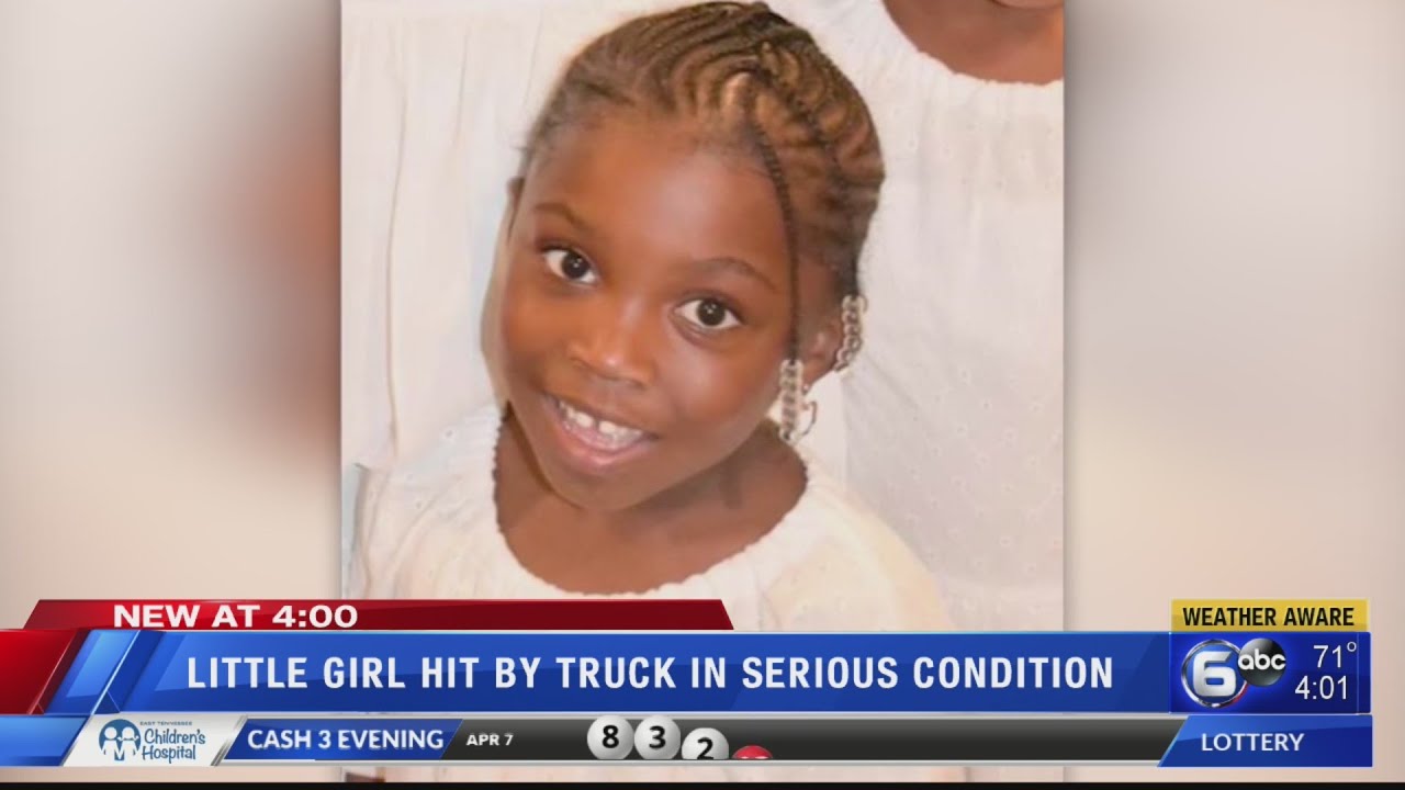 Little girl hit by truck in serious condition - YouTube