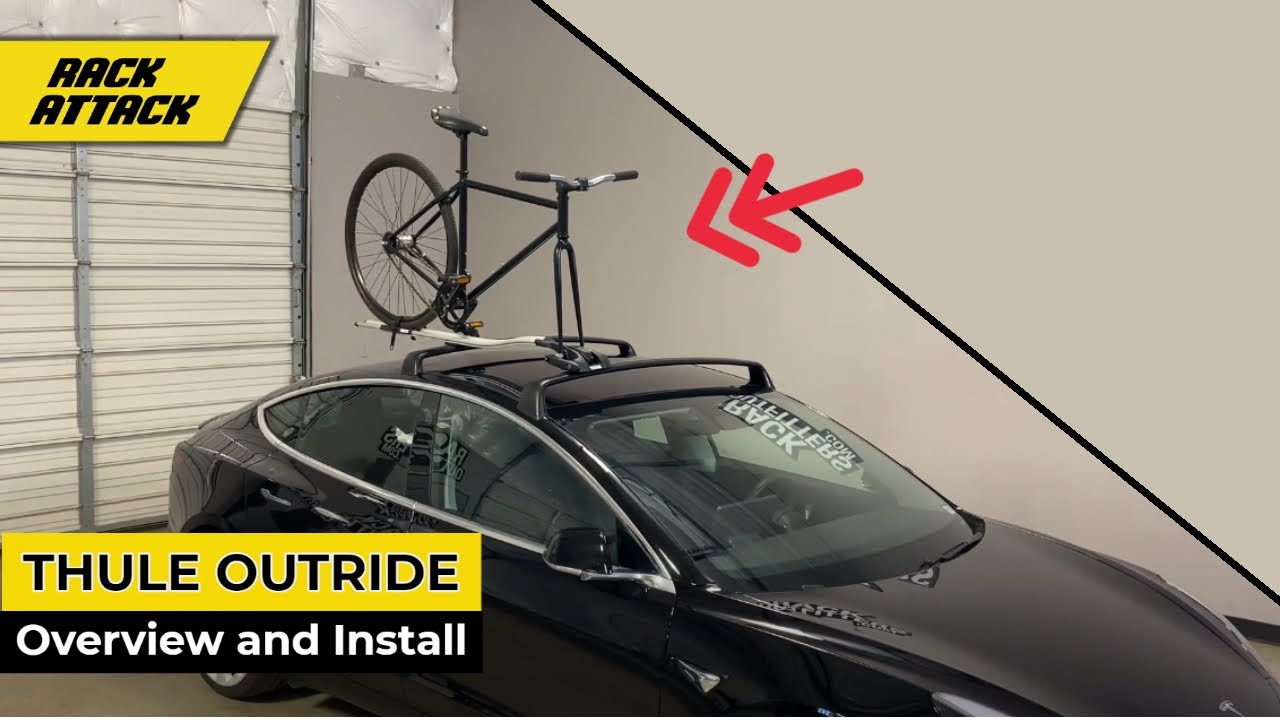 Thule Outride 561 Fork Mount Bike Carrier Install - YouTube