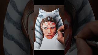 Ahsoka drawing - Timelapse #starwars #artology