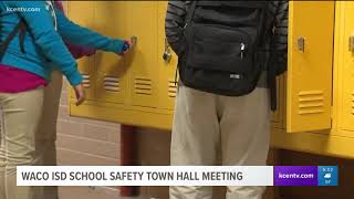 Waco ISD school safety town hall meeting