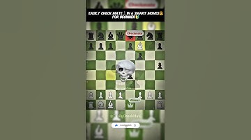 Checkmate in 6 Moves | Chess Openings and Tricks #shorts #ytshorts #chess