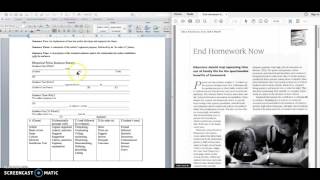 Rhetorical Precis Info