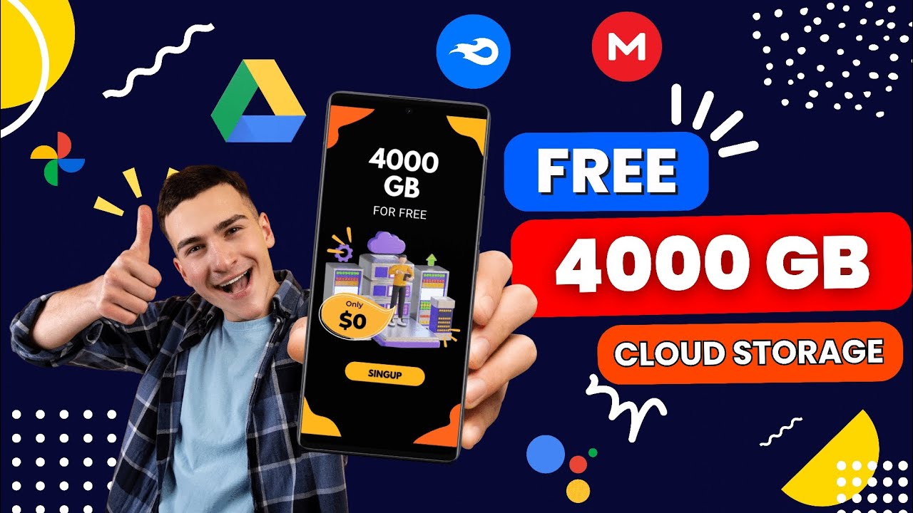 Get free 4000gb cloud storage for Lifetime 🤯🗃️.