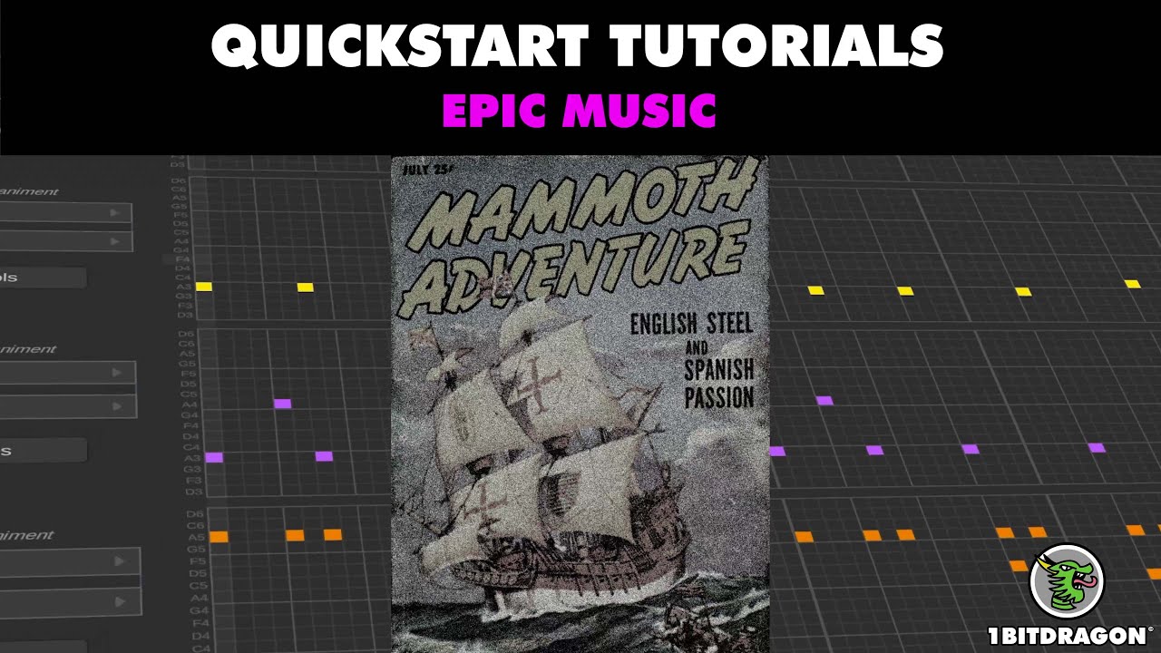 1BITDRAGON 3 Quickstart Tutorials │ Epic music - YouTube