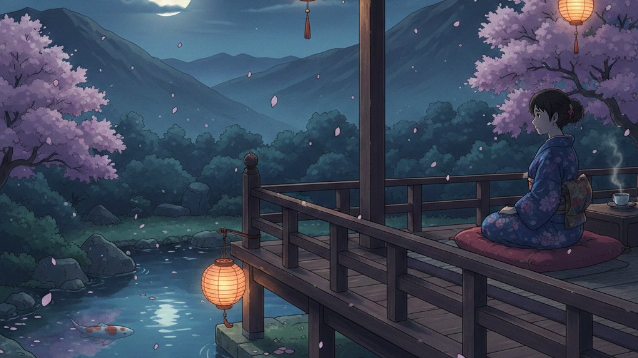 Zen Garden Dreams 🌸 Oriental Lofi Hip Hop Mix | Japanese Fantasy Beats for Study/Focus | FOFFI FLOW