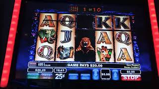 WILD LIFE BONUS ! 10 Free Spins ....