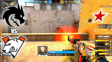 Virtus.pro vs Spirit - StarLadder CIS RMR 2021 | CSGO HIGHLIGHTS