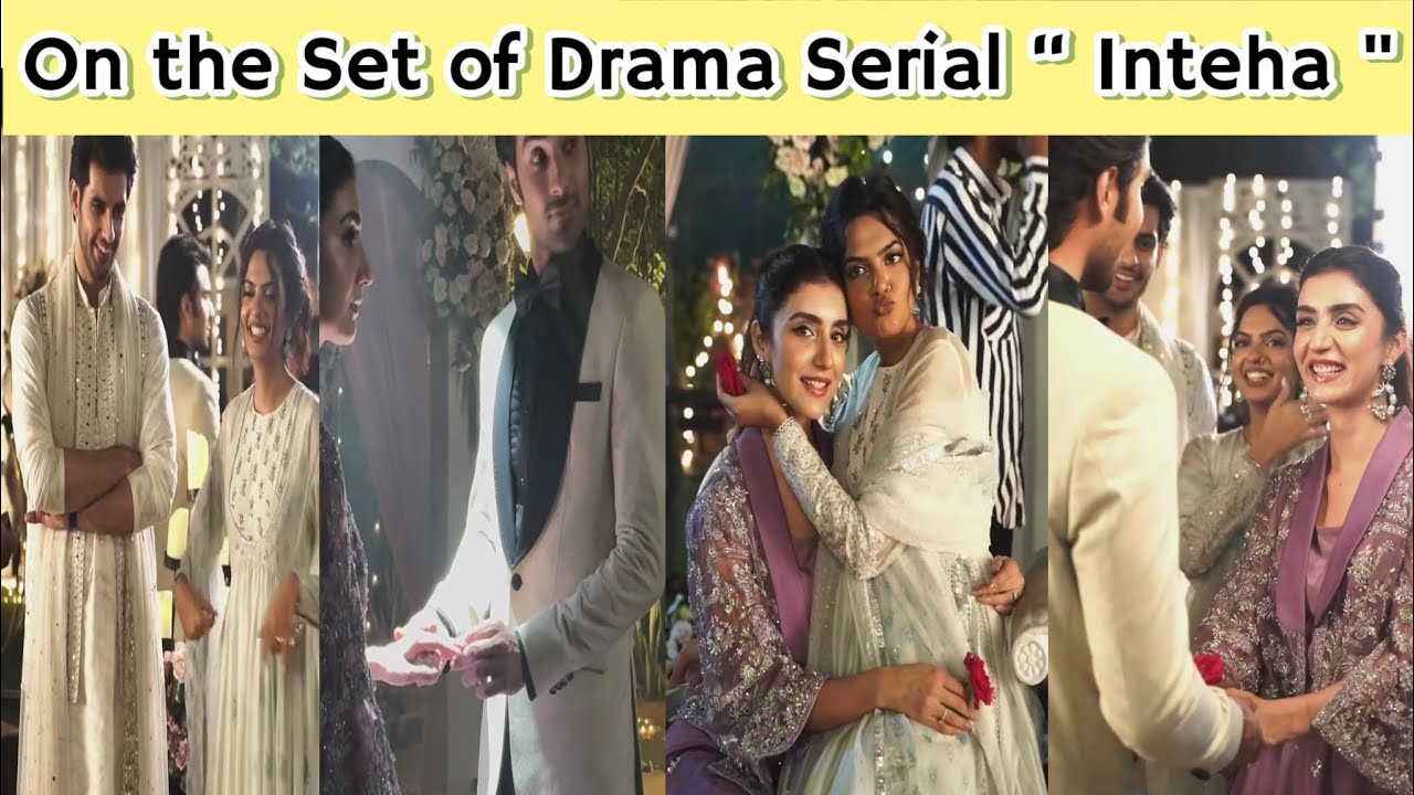 Fun Moments on the Set of “INTEHA" Drama | Subhan Awan | Zainab Mazhar | LollyWood ReDiTs