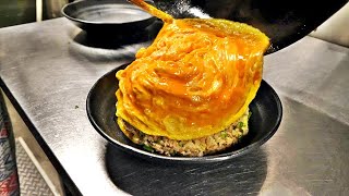 Giant Fried Rice with Omelette