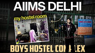 Aiims Delhi Mbbs Boys Hostel Complex My Room Tour Complete Detailed Vlog