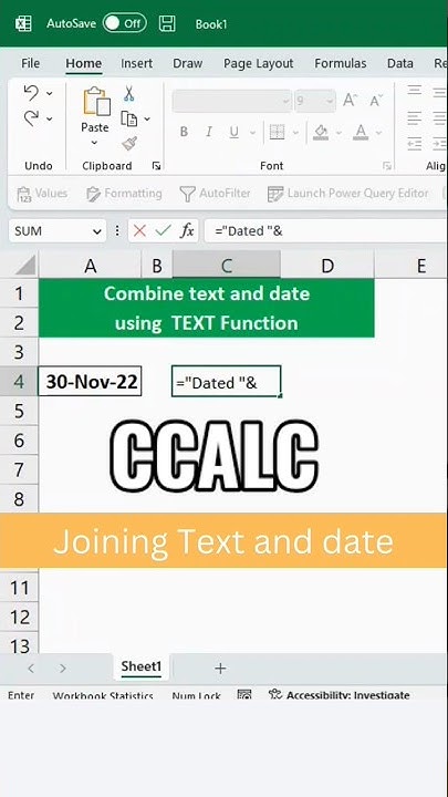 date-text-join-in-excel-sheet-youtubeshorts-excel-sorts