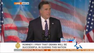 Mitt Romney's Concession Speech