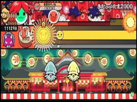 【太鼓の達人　キミドリver】きたさいたま2000　キャプチャ