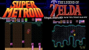 Super Metroid / Link to the Past Crossover Randomizer Part 6: Fighting Draygon Without Grapple