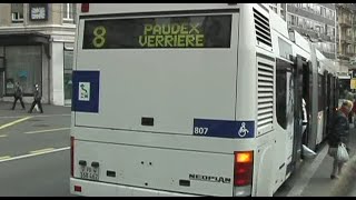 Tl Lausanne 200305 Fbw Modèle Tpf, Bimode Neoplan