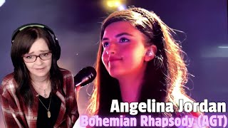 Angelina Jordan-Bohemian Rhapsody Americas Got Talent Champions 2020 First Time Reaction