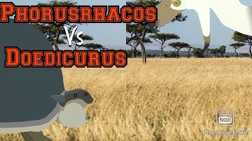 Phorusrhacos Vs Doedicurus