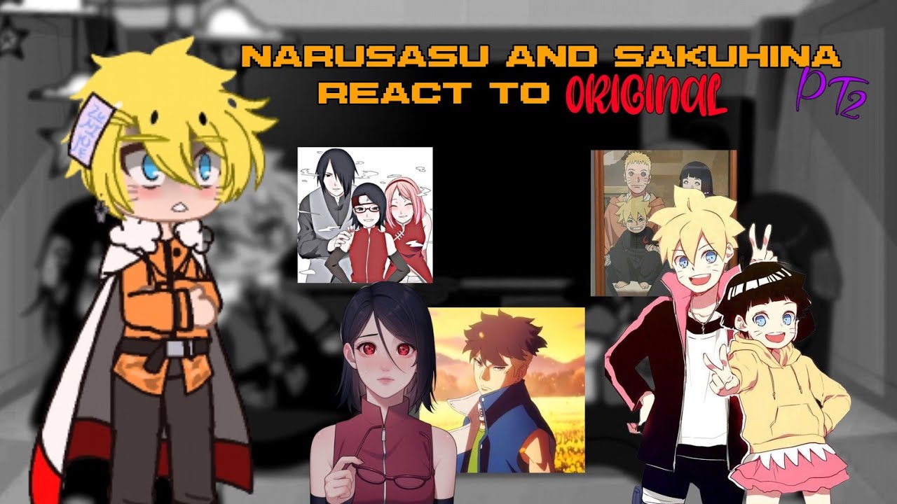 •~``¿Narusasu and sakuhina react to original ‽~``•//GCRV//(🇺🇲🇮🇩)pt2