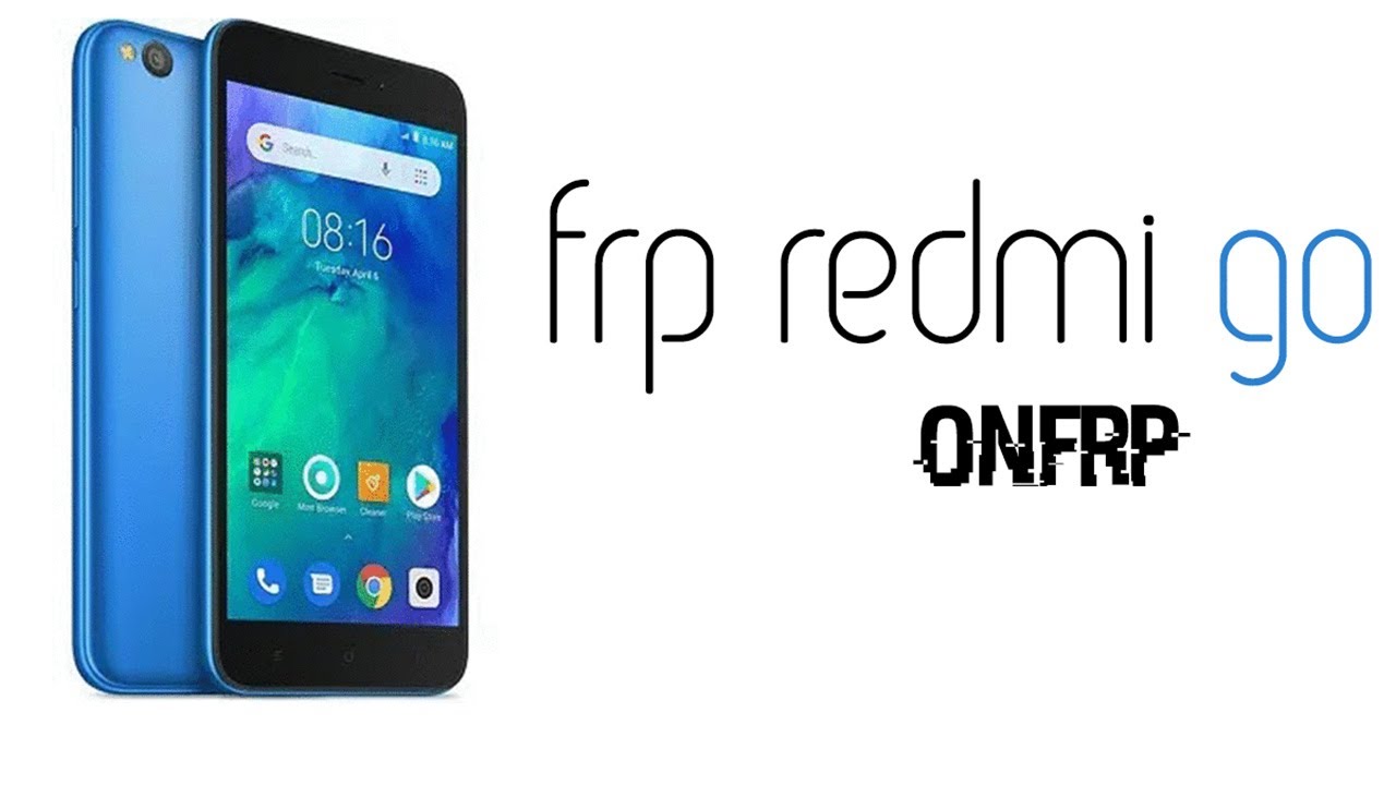 تخطي حساب جوجل اكونت ريدمي جو Redmi Go Frp Bypass (M1903C3GG) 8.1.0