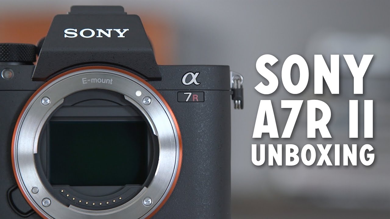canon definicion Sony a7rii Unboxing + 85mm G-Master & 55m 1.8 Lenses