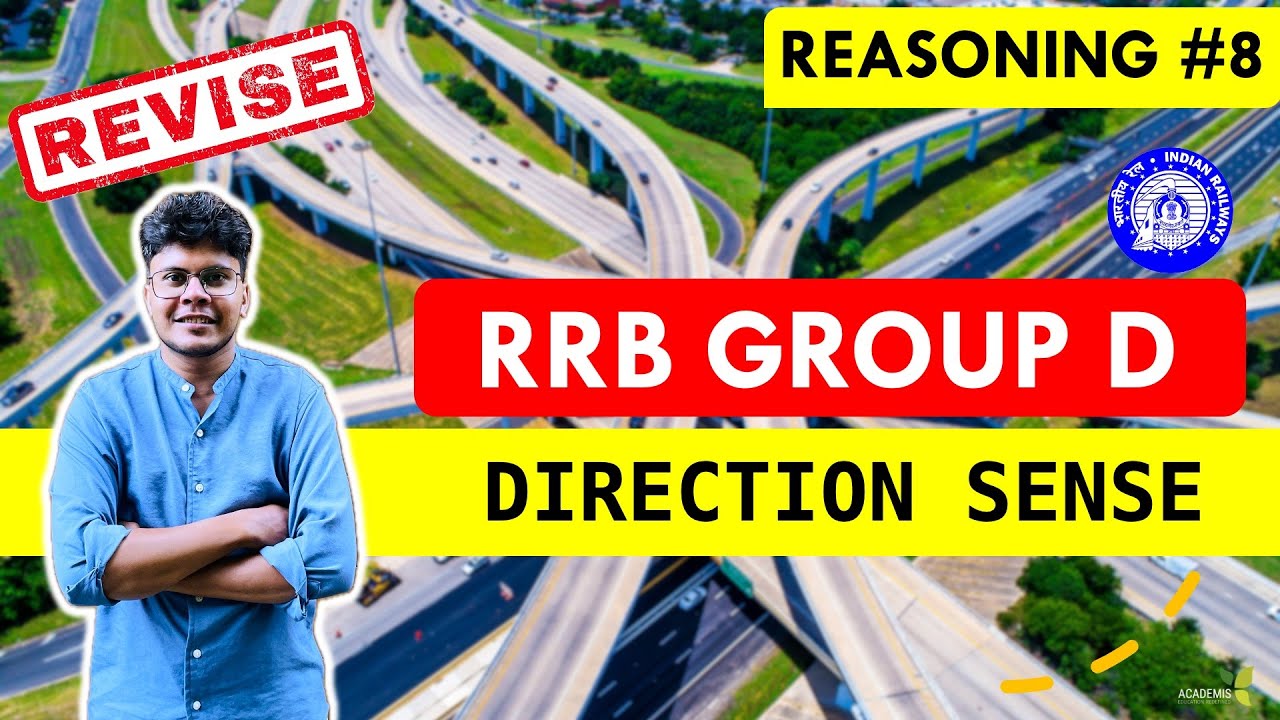RRB GROUP D Reasoning Class - DIRECTION SENSE