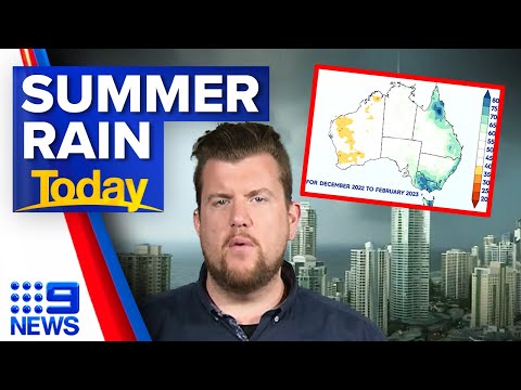 Expect more rain to hit east coast over summer months | 9 news australia