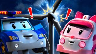 Download lagu Wind Farm│Robocar POLI BEST Episodes│Energy Saving│Popular Episode Series│Robocar POLI TV