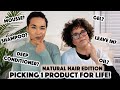 If I Could Use 1 Product Per Category For Life | Natural Hair
