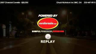 2007 Chevrolet Corvette 2dr Cpe - for sale in Dover, OH 44622