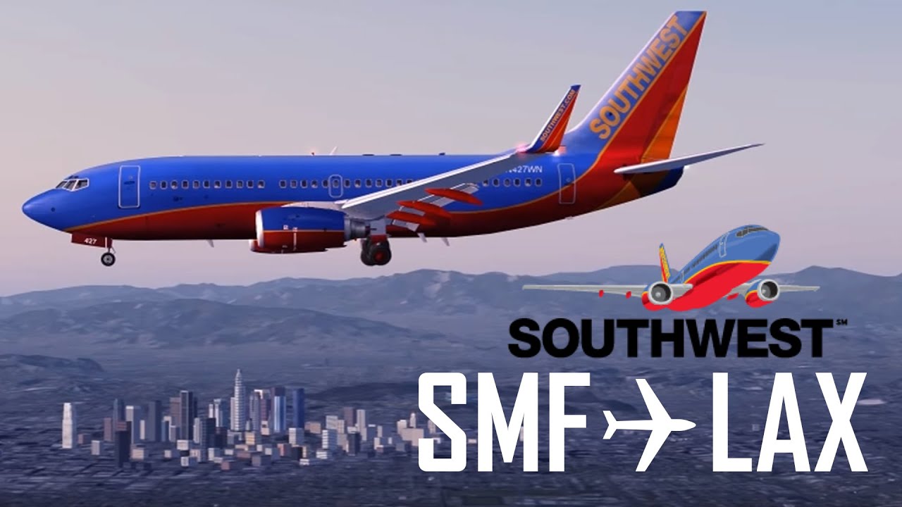 [FSX] Southwest Airlines Phoenix to Los Angeles YouTube