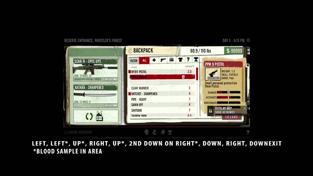 Whistler's Forest: Blood Samples