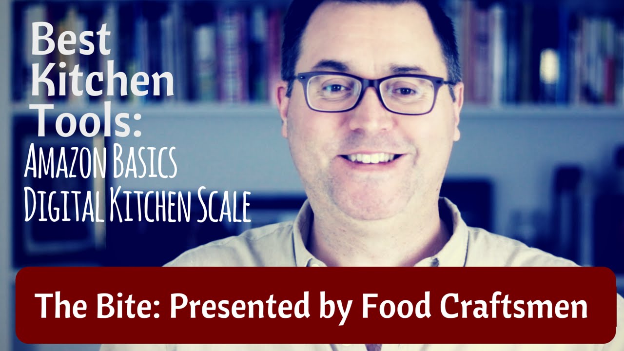 The Best Kitchen Tools Amazon Basics Digital Kitchen Scale YouTube