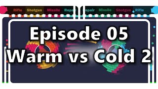 Algodoo Marble Race 05 - Warm vs Cold Core Destruction 2 screenshot 3