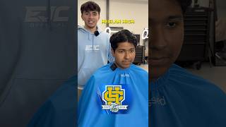 East Vs Heelan 😅 #iowa #barber #transformation #siouxcity #midtaper