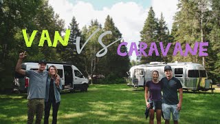 Van vs Caravane! Quel est le meilleur véhicule pour voyager?