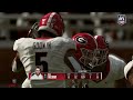 RFL NCAA Series Mississippi State vs Georgia Week 2 Highlights
