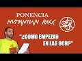 Ponencia "¿Como empezar en las OCR?"