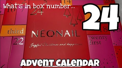 Neonail Advent Calendar 2020 Day 24