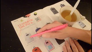 Asmr - Catalogue Browsing With Tea - Softly Spoken