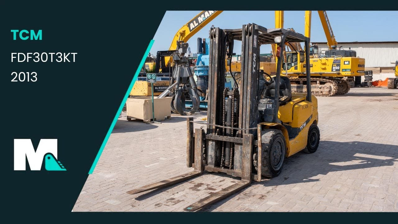 TCM FDF30T3KT Diesel Forklift | 2013