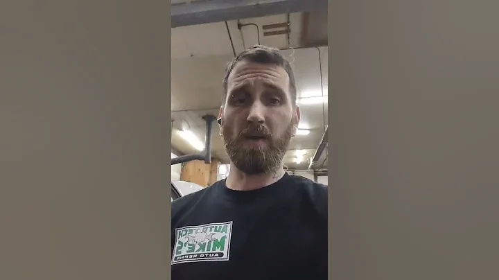 shop vac to replace a drain plug. customer had oil changed somewhere else they forgot gasket