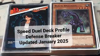 Speed Duel Deck Profile Defense Breaker Updated January 2025