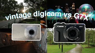 2000s digicam vs Canon G7X